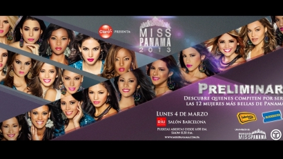 Lezajlott a Miss Panama 2013 elődöntője