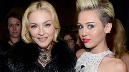Madonnára hajaz Miley Cyrus
