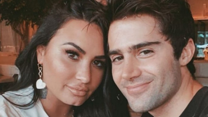 Max Ehrich azt állítja, bulvárlapból tudta meg, hogy ő és Demi Lovato szakított