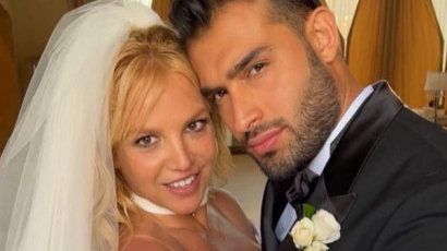 Megérkeztek az első képek Britney Spears esküvőjéről! Ilyen volt az énekesnő menyasszonyi ruhája
