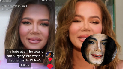 Michael Jacksonra emlékezteti a rajongókat Khloé Kardashian új arca