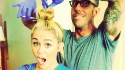 Miley Cyrus brutálisan rövidre vágatta a haját