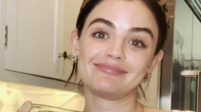 "Mit tettem? Ez egy sütős baki lett!" - Lucy Hale banánkenyeret készített