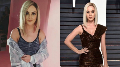 Perrie Edwards új fotóján döbbenetesen hasonlít Katy Perryre