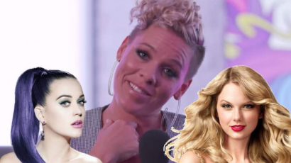 Pink már bánja, hogy állást foglalt Katy Perry és Taylor Swift vitájában
