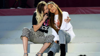 Rajongóik azt szeretnék, ha Miley Cyrus és Ariana Grande összeállna egy duett erejéig