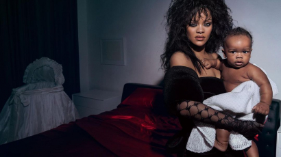 Rihanna a brit Vogue címlapján ragyog: nézd meg az énekesnőről és családjáról készült új képeket!