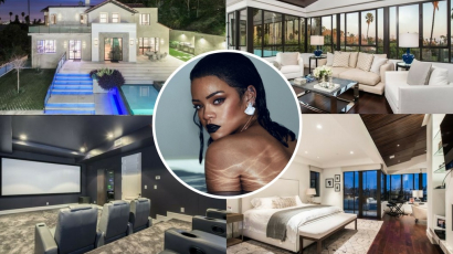 Rihanna aztán tud élni! Ebbe a luxusvillába költözik be az énekesnő