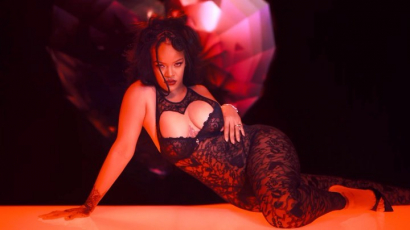 Rihanna új videóval várja a Valentin-napot, fehérneműben pózol a sztár