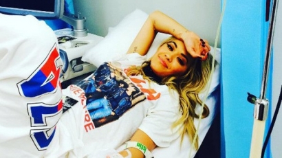 Rita Ora kórházba került