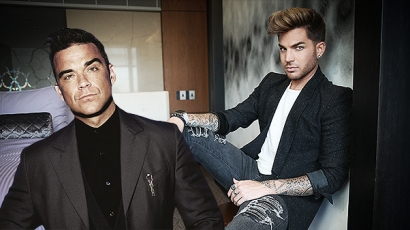 Robbie Williams szerint Adam Lambert hihetetlenül vonzó