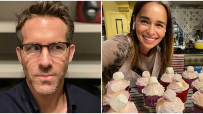 Ryan Reynolds viccet csinált Emilia Clarke születésnapjából
