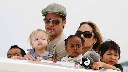 Saját vidámparkot kapnak Brad Pitt gyerekei