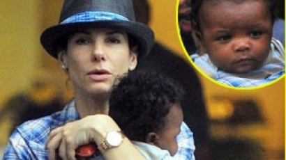 Sandra Bullock a kisfiáról beszél