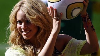 Shakira a spanyoloknak szurkol a VB-döntőn