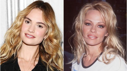 Sokkolóan hasonlít Lily James Pamela Andersonra – fotó!