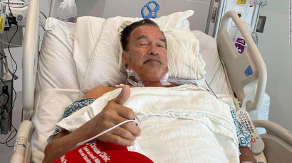 Szívműtétet hajtottak végre Arnold Schwarzeneggeren