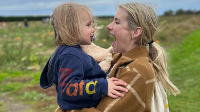Szupercuki fotót osztott meg szülinapos kisfiáról Emma Roberts