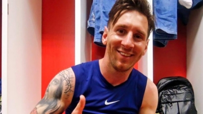 Új hajszínnel sokkol Lionel Messi