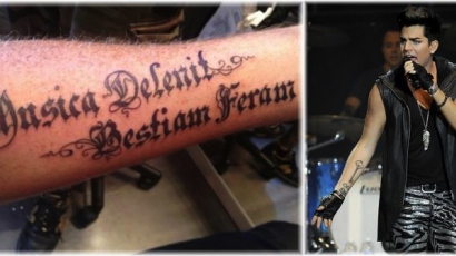 Új tetoválást varratott magára Adam Lambert