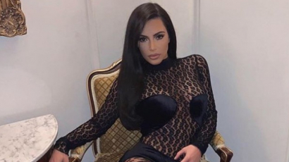 Vadító hajszínre váltott Kim Kardashian