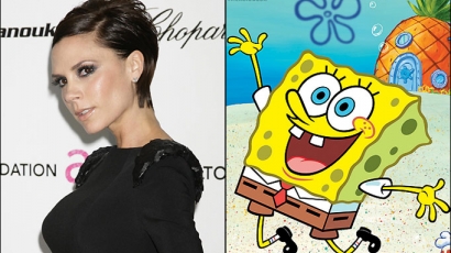 Victoria Beckham a SpongeBob-ban