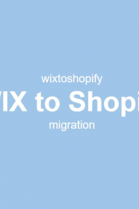 wixtoshopify