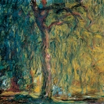 Claude Monet- Weeping Willow