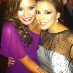 Me and the beautiful Eva Longoria