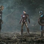 Chris Hemsworth, Robert Downey Jr., Chris Evans