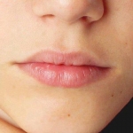 Justin's lips