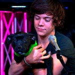 Harry and a dog.:D