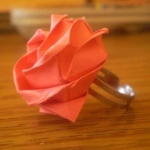 Origami  gyűrű