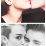 Justin and Miley