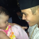 Justin Bieber And A Baby