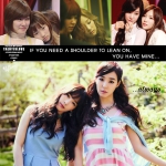 Taeyeon and Tiffany