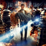 amy, doctor and daleks