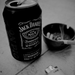 Jack Daniels és cigaretta
