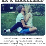Ha a szerelmed...