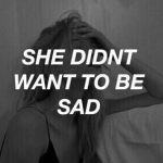 Sad girl